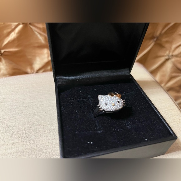Kimora Lee Simmons for Hello Kitty 18k Ring πRare NWT - Picture 4 of 12